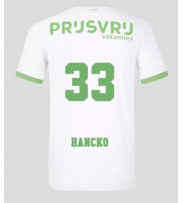 Feyenoord David Hancko #33 Tredje trøje 2023-24 Kort ærmer